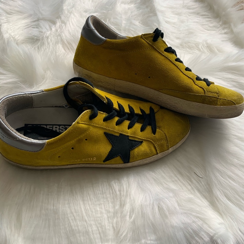 Golden Goose sz 40 yellow/black